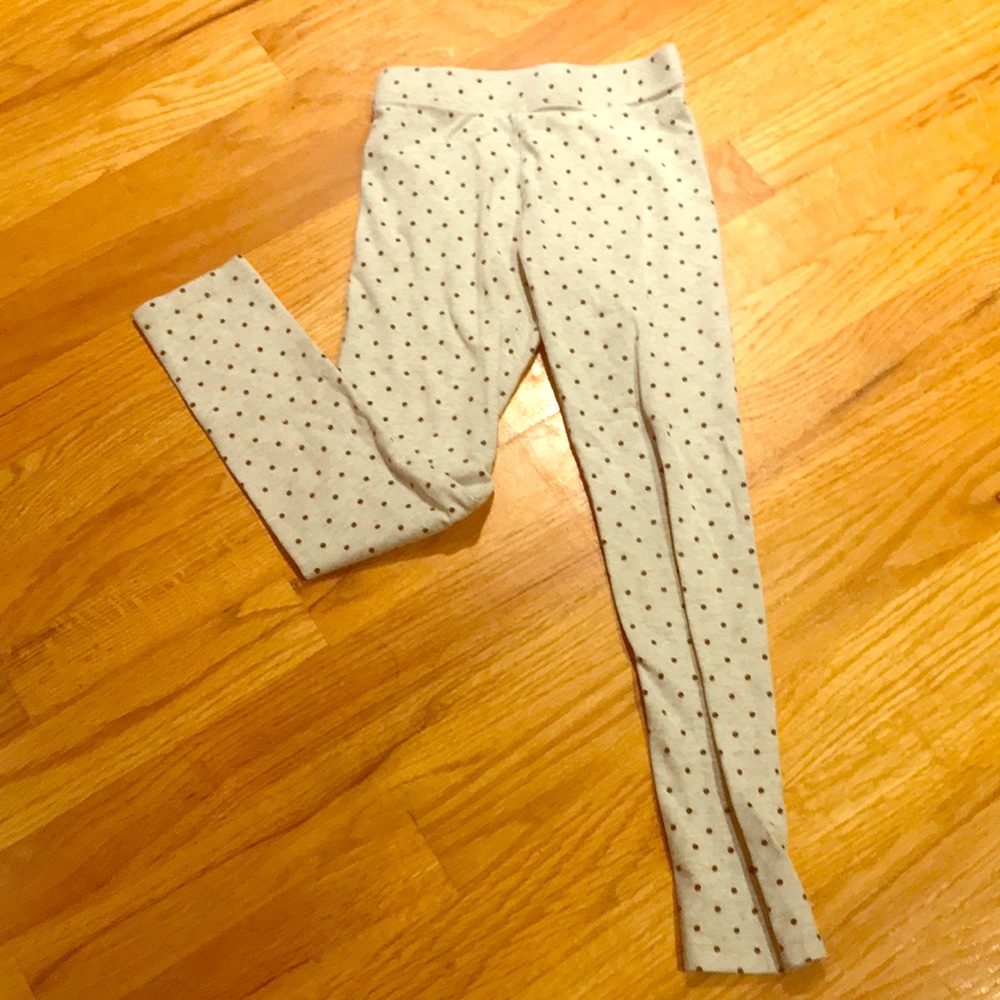 Girl size 7 stylish Polka dotted white and black.